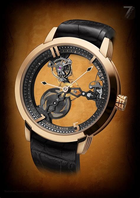 hysek skeleton tourbillon